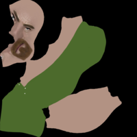 Walter White Breaking Bad bust ready for full color 3D printing - Thumbnail 24