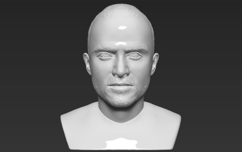 Jesse Pinkman Breaking Bad bust 3D printing ready stl obj