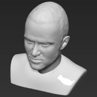 Jesse Pinkman Breaking Bad bust 3D printing ready stl obj - Thumbnail 9