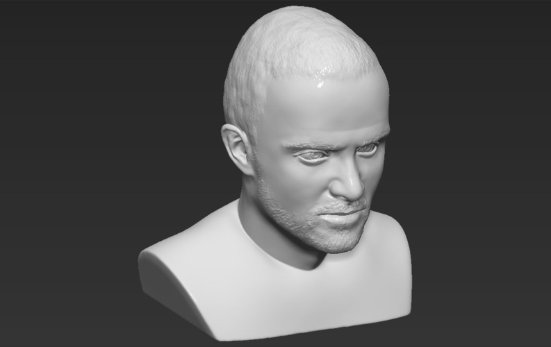 Jesse Pinkman Breaking Bad bust 3D printing ready stl obj 3D Print 231331