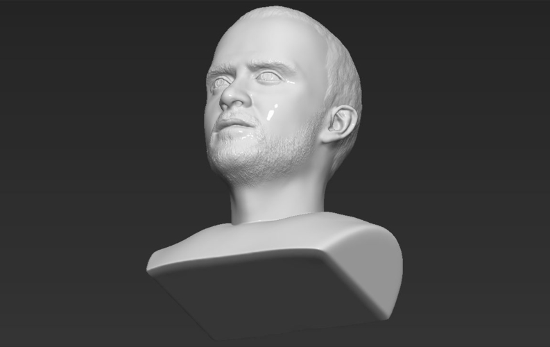 Jesse Pinkman Breaking Bad bust 3D printing ready stl obj 3D Print 231332