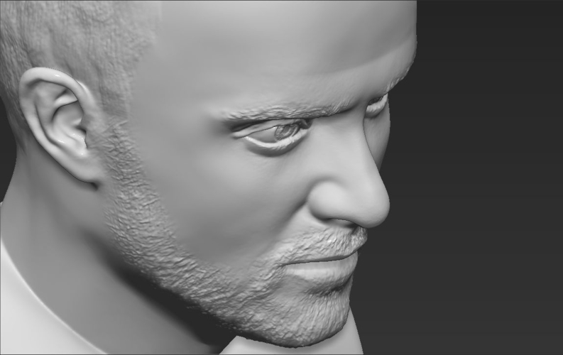 Jesse Pinkman Breaking Bad bust 3D printing ready stl obj 3D Print 231335