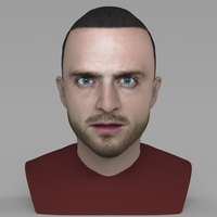 Small Jesse Pinkman Breaking Bad bust ready for full color 3D printing 3D Printing 231338