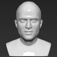 Jesse Pinkman Breaking Bad bust ready for full color 3D printing - Thumbnail 13
