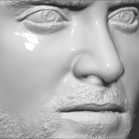 Jesse Pinkman Breaking Bad bust ready for full color 3D printing - Thumbnail 16