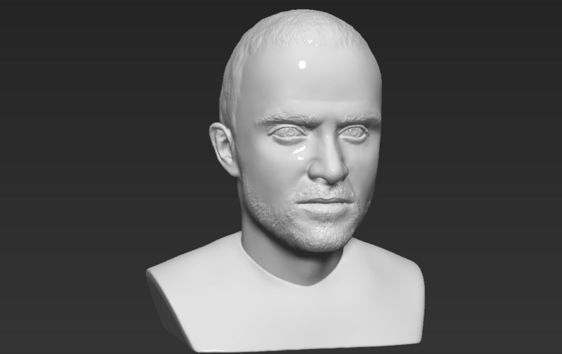Jesse Pinkman Breaking Bad bust ready for full color 3D printing 3D Print 231354