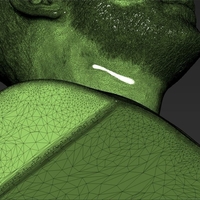 Jesse Pinkman Breaking Bad bust ready for full color 3D printing - Thumbnail 21