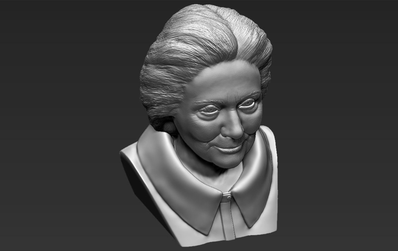 Hillary Clinton bust 3D printing ready stl obj 3D Print 231366