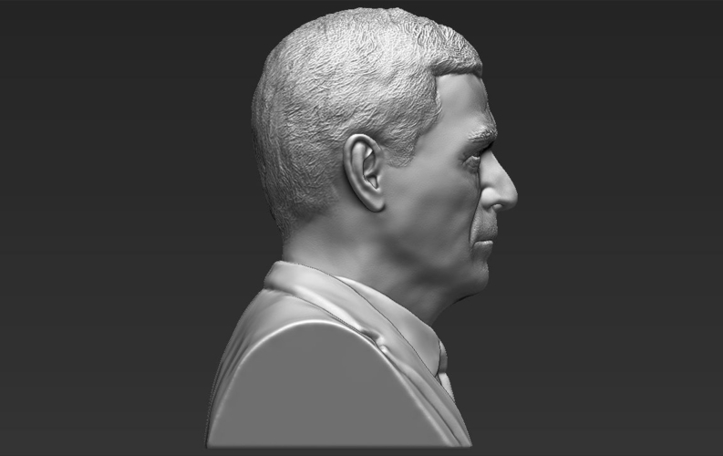 President George W Bush bust 3D printing ready stl obj 3D Print 231441