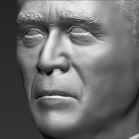 President George W Bush bust 3D printing ready stl obj - Thumbnail 12