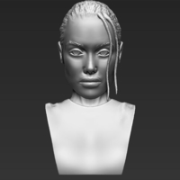 Small Lara Croft Angelina Jolie bust 3D printing ready stl obj 3D Printing 231473