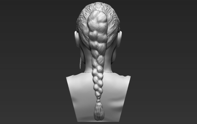 Lara Croft Angelina Jolie bust 3D printing ready stl obj 3D Print 231477