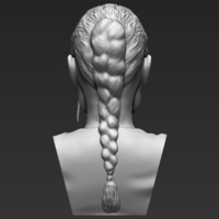 Lara Croft Angelina Jolie bust 3D printing ready stl obj - Thumbnail 5