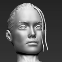 Lara Croft Angelina Jolie bust ready for full color 3D printing - Thumbnail 21
