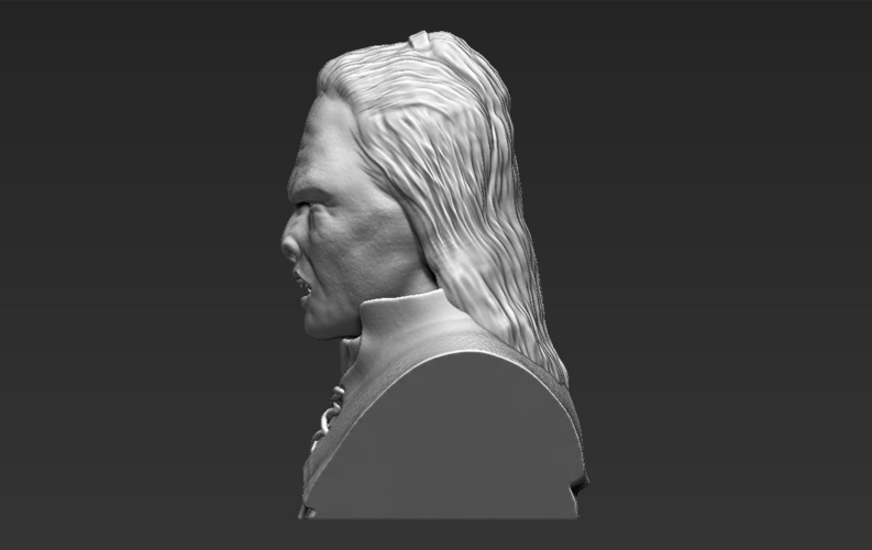Lurtz Lord of the Rings bust 3D printing ready stl obj 3D Print 231514
