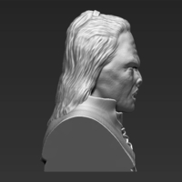 Lurtz Lord of the Rings bust 3D printing ready stl obj - Thumbnail 8