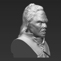 Lurtz Lord of the Rings bust 3D printing ready stl obj - Thumbnail 9