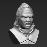 Lurtz Lord of the Rings bust 3D printing ready stl obj - Thumbnail 10