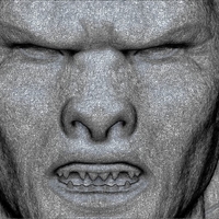 Lurtz Lord of the Rings bust 3D printing ready stl obj - Thumbnail 17