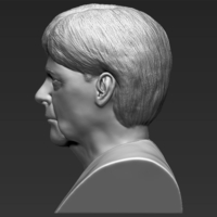 Angela Merkel bust ready for full color 3D printing - Thumbnail 14