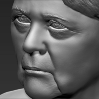 Angela Merkel bust ready for full color 3D printing - Thumbnail 21