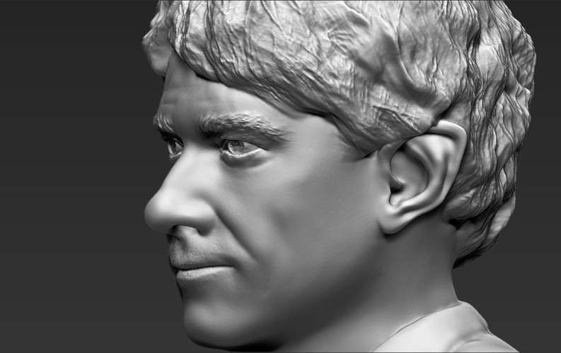 Bilbo Baggins Hobbit bust 3D printing ready stl obj 3D Print 231575