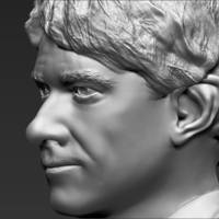 Bilbo Baggins Hobbit bust 3D printing ready stl obj - Thumbnail 9
