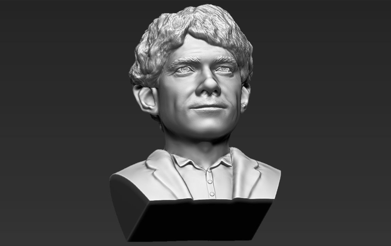 Bilbo Baggins Hobbit bust 3D printing ready stl obj 3D Print 231578