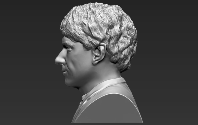 Bilbo Baggins Hobbit bust ready for full color 3D printing 3D Print 231597
