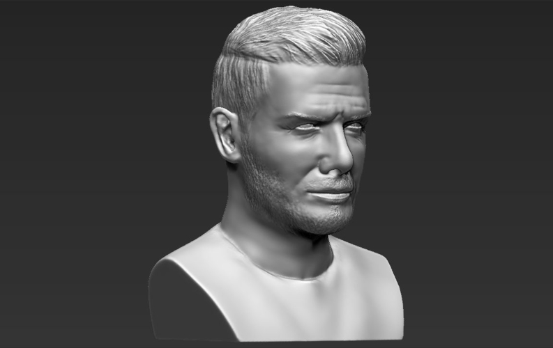 David Beckham bust 3D printing ready stl obj 3D Print 231609