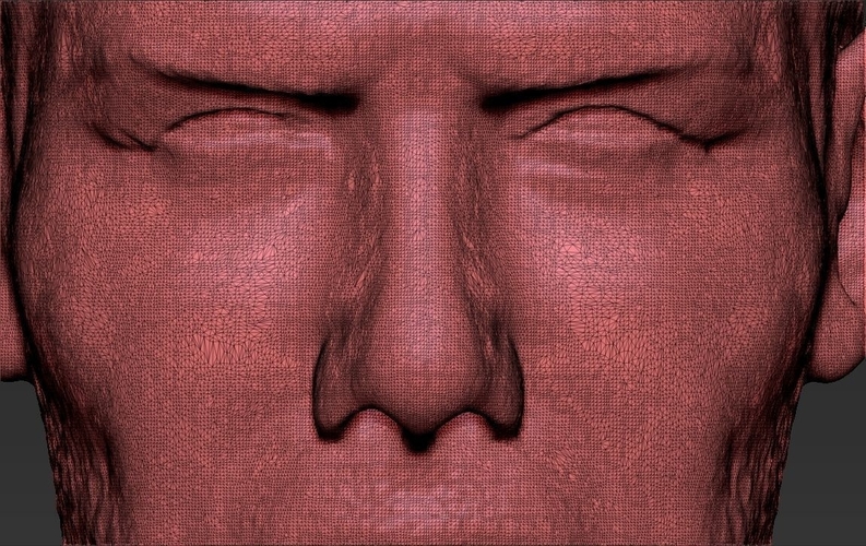 David Beckham bust 3D printing ready stl obj 3D Print 231617