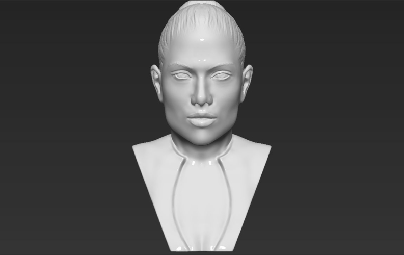 Jennifer Lopez bust 3D printing ready stl obj 3D Print 231644
