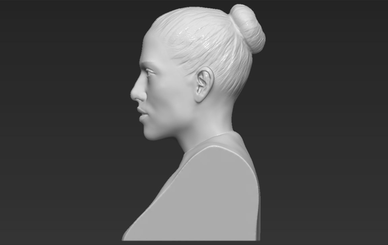 Jennifer Lopez bust 3D printing ready stl obj 3D Print 231647
