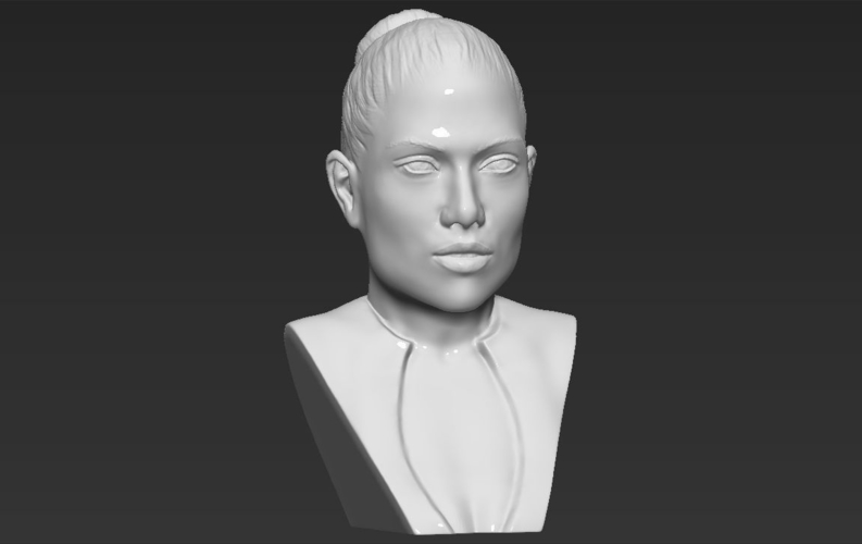 Jennifer Lopez bust 3D printing ready stl obj 3D Print 231649