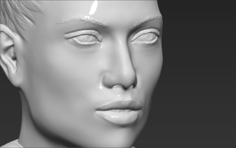 Jennifer Lopez bust 3D printing ready stl obj 3D Print 231651