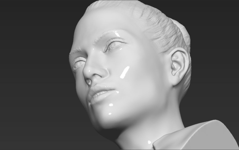 Jennifer Lopez bust 3D printing ready stl obj 3D Print 231653