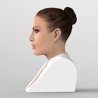 Jennifer Lopez bust ready for full color 3D printing - Thumbnail 4