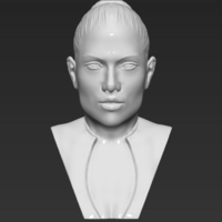 Jennifer Lopez bust ready for full color 3D printing - Thumbnail 13