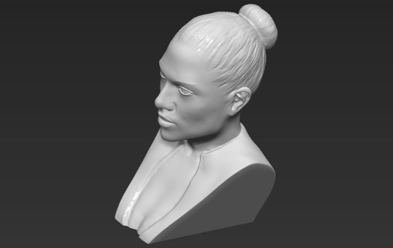 Jennifer Lopez bust ready for full color 3D printing 3D Print 231675