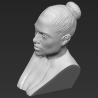 Jennifer Lopez bust ready for full color 3D printing - Thumbnail 19