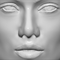 Jennifer Lopez bust ready for full color 3D printing - Thumbnail 21