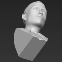 Jennifer Lopez bust ready for full color 3D printing - Thumbnail 23