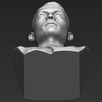 Cristiano Ronaldo bust 3D printing ready stl obj - Thumbnail 12