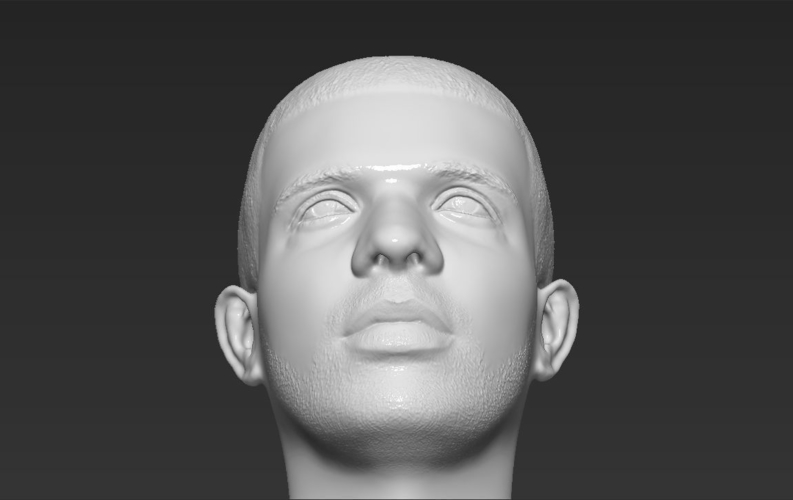 Drake bust 3D printing ready stl obj 3D Print 231732