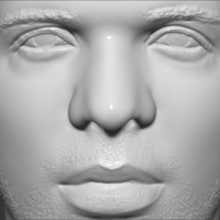 Drake bust 3D printing ready stl obj - Thumbnail 13