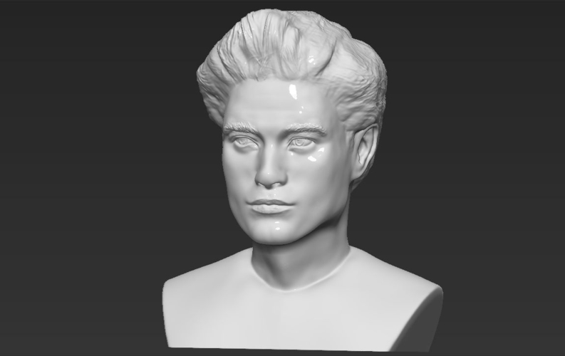 Edward Cullen Twilight Robert Pattinson bust 3D printing ready 3D Print 231806