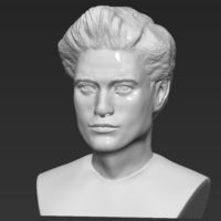 Edward Cullen Twilight Robert Pattinson bust 3D printing ready - Thumbnail 8