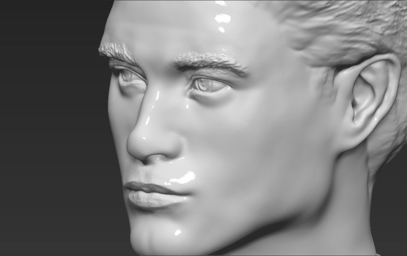 Edward Cullen Twilight Robert Pattinson bust 3D printing ready 3D Print 231809