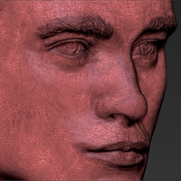 Edward Cullen Twilight Robert Pattinson bust 3D printing ready - Thumbnail 14