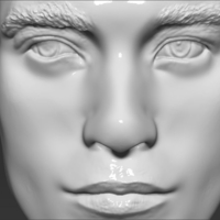 Edward Cullen Twilight Pattinson bust full color 3D printing - Thumbnail 20